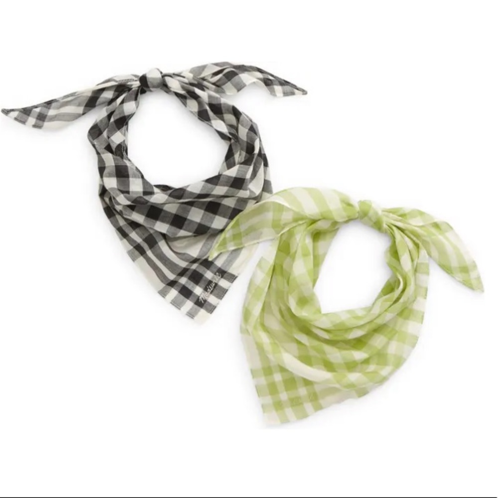 Madewell Triangle Bandannas- 2 Pack
